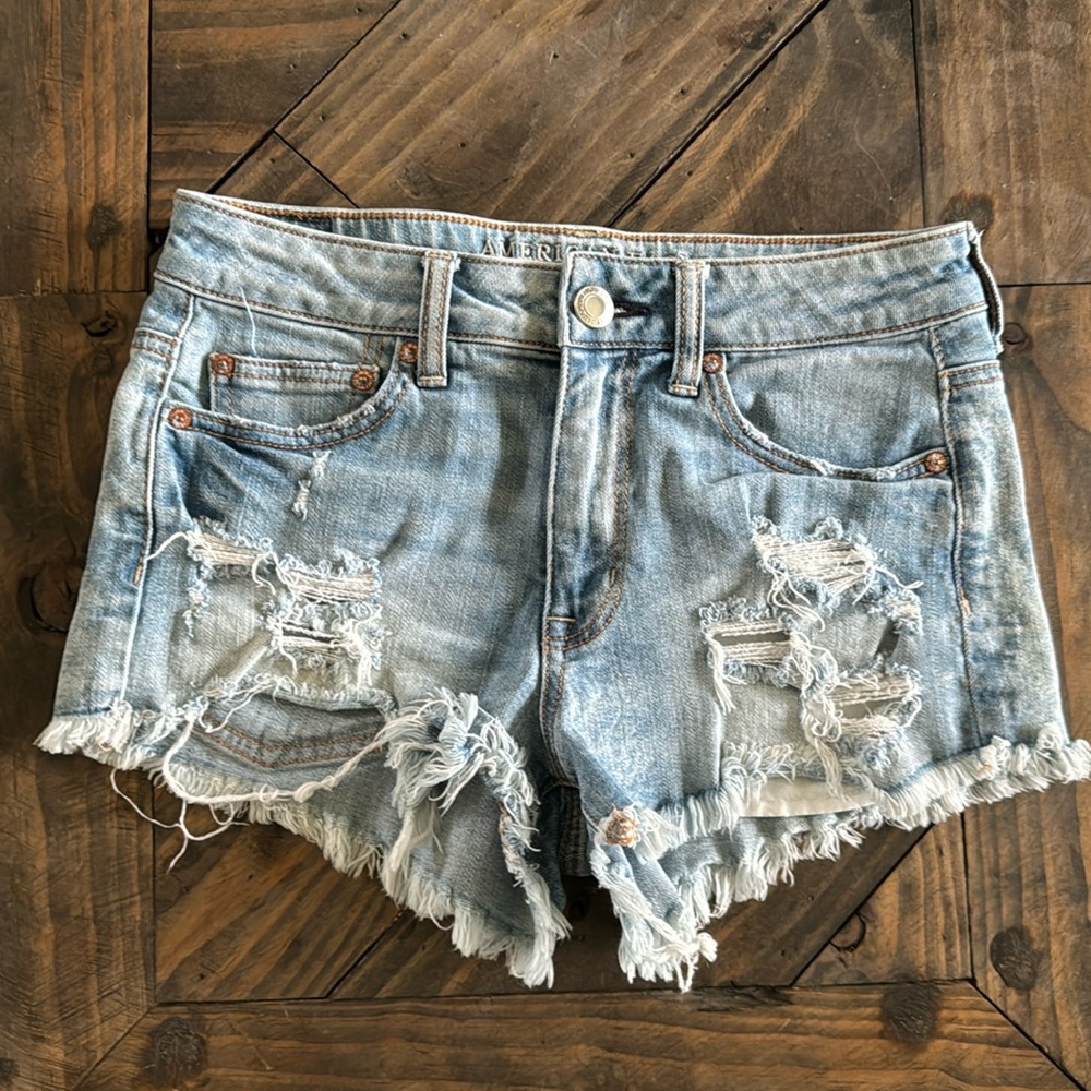 American eagle jean shorts